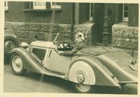 Ralph Roese mit seinem BMW 315/1 1935