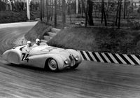 Ralf Roese und Adolf Brudes 1940 bei der Mille Miglia